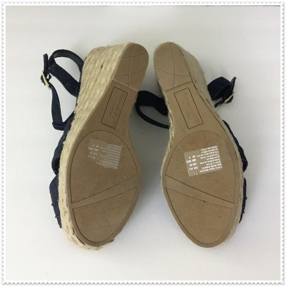 NWOT American Eagle AE Espadrille Wedge Sandal - Picture 5 of 10